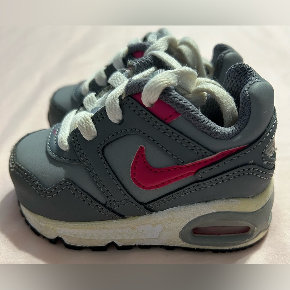 Nike Air Max Toddler Size 3C, Pink/Gray, Gently Used